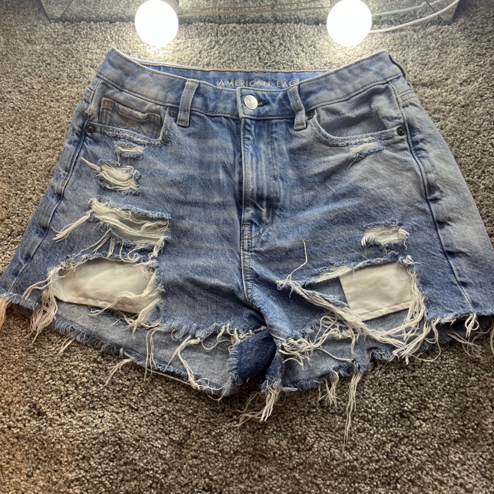 american eagle jean shorts